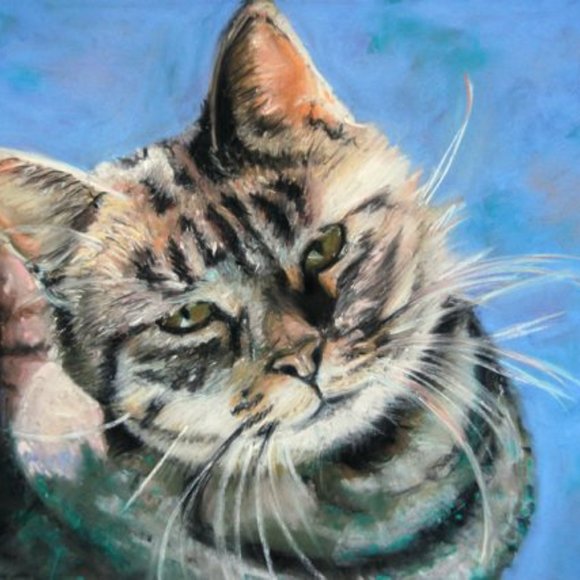 Commissioned Cat Art